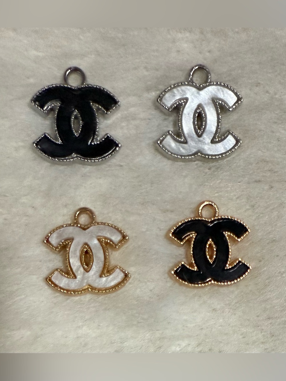 Mini-CC Fashion Pendants/Charms 4 Items Bundles